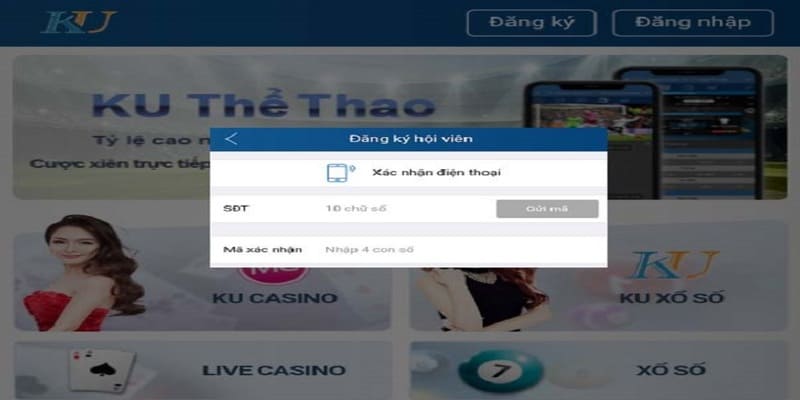 Điền chính xác thông tin tài khoản theo yêu cầu Kubet