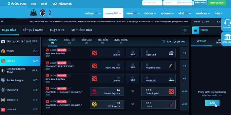 Dự đoán đội tiêu diệt được mục tiêu đầu tiên trong DOTA