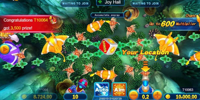 Bombing Fishing có nhiều loại boss lớn